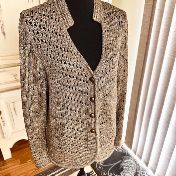 SUNDANCE Open Weave Sweater - Picture 2 of 8